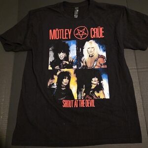 Motley Crue Black Graphic T-Shirt